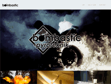 Tablet Screenshot of bombastic.se